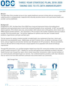 ODC strategic plan